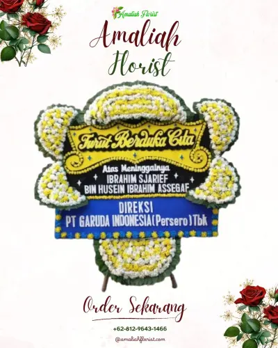 Papan Bunga Duka di Rangdu